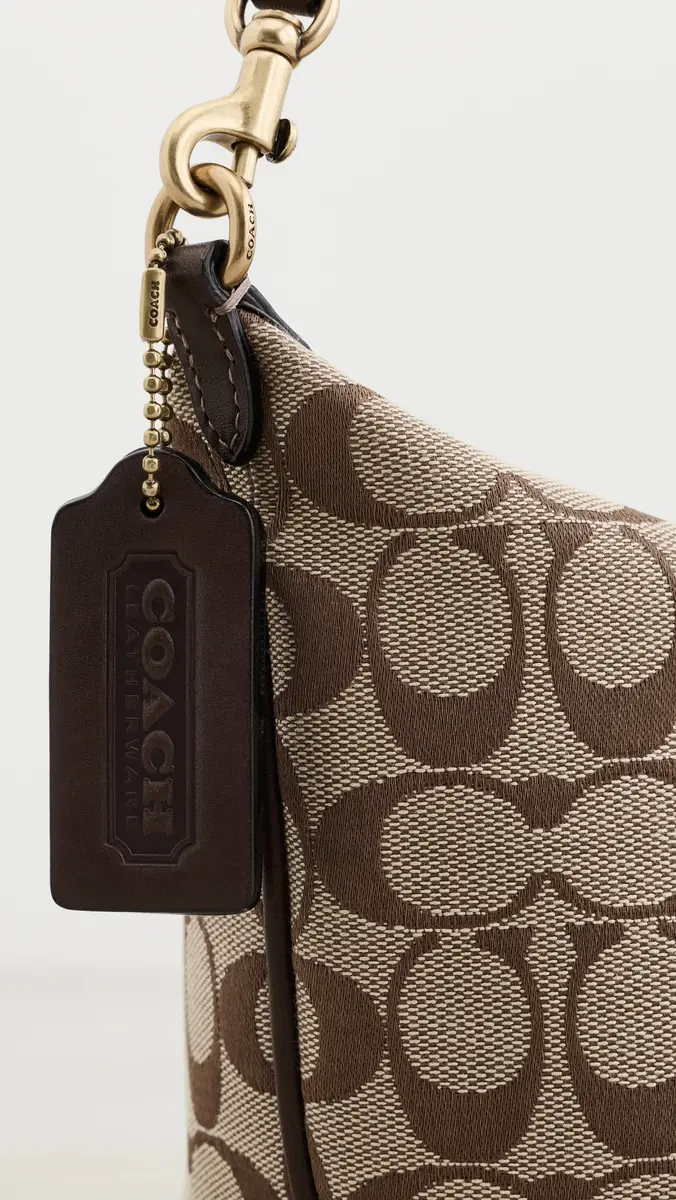 Coach Signature Jacquard Pouch Shoulder Bag | Thumbnail 5 Coach Signature Jacquard Pouch Shoulder Bag | Thumbnail 5