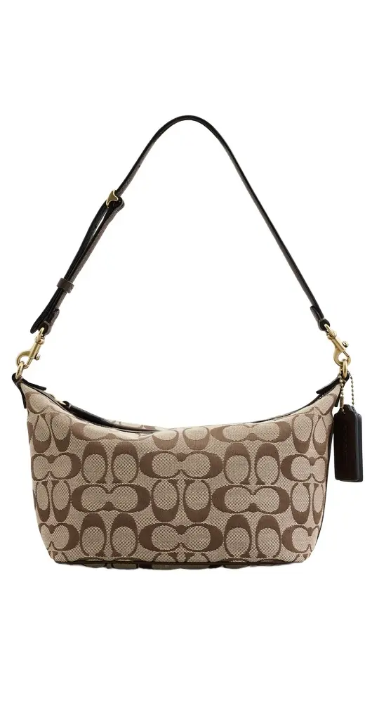 Signature Jacquard Pouch Shoulder Bag