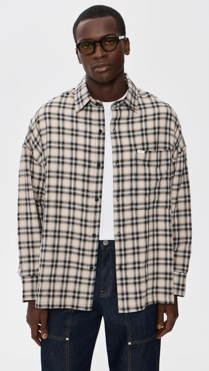 Nahmias Relaxed Long Sleeve Button Up Shirt | Thumbnail 2 Nahmias Relaxed Long Sleeve Button Up Shirt | Thumbnail 2