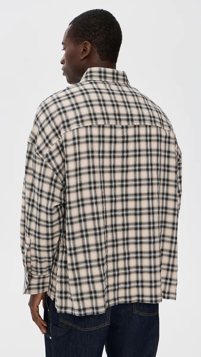 Nahmias Relaxed Long Sleeve Button Up Shirt | Thumbnail 3 Nahmias Relaxed Long Sleeve Button Up Shirt | Thumbnail 3