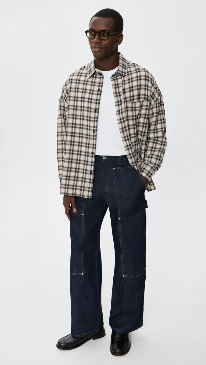 Nahmias Relaxed Long Sleeve Button Up Shirt | Thumbnail 5 Nahmias Relaxed Long Sleeve Button Up Shirt | Thumbnail 5