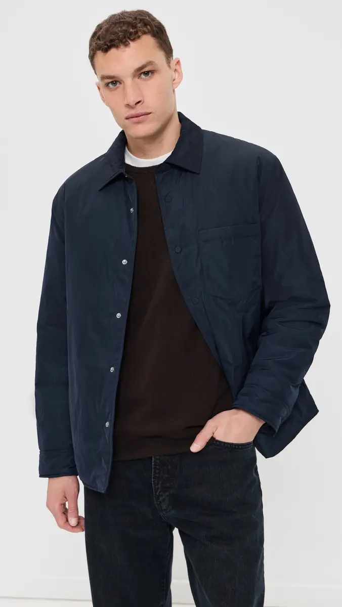 OFFICINE GÉNÉRALE Heiko Padded Nylon Jacket | Thumbnail 2 OFFICINE GÉNÉRALE Heiko Padded Nylon Jacket | Thumbnail 2