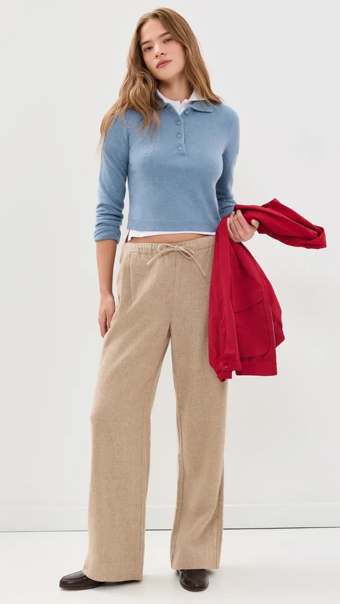 Rowing Blazers Herringbone Everyday Pants | Thumbnail 5 Rowing Blazers Herringbone Everyday Pants | Thumbnail 5