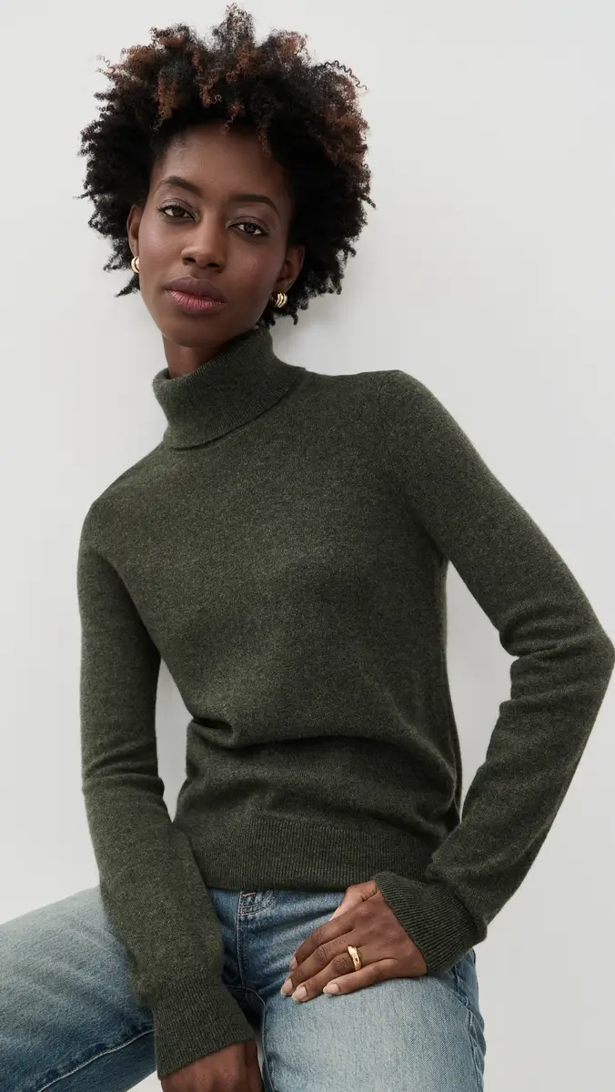PAIGE Jacie Cashmere Turtleneck Sweater | Thumbnail 2 PAIGE Jacie Cashmere Turtleneck Sweater | Thumbnail 2