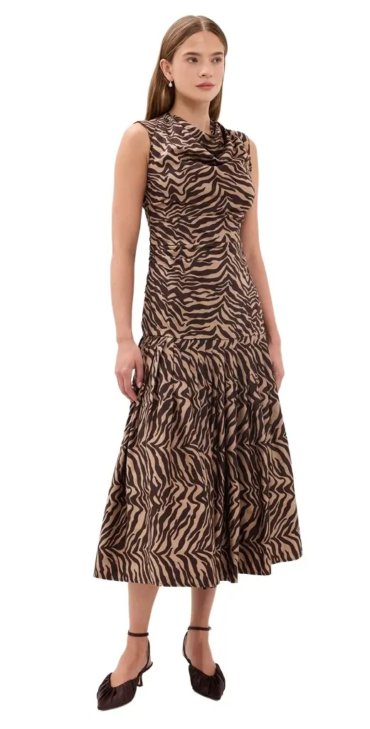 Estelle Chocolate Dress