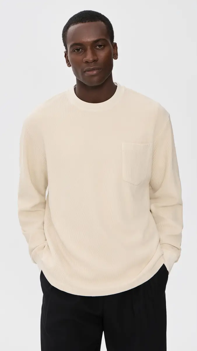 PS Paul Smith Long Sleeve Pocket T-Shirt | Thumbnail 3