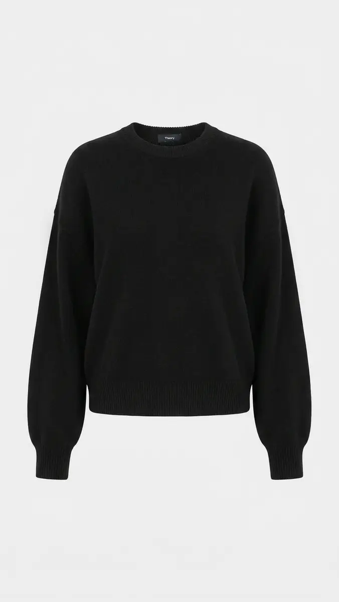 Theory Cashmere Crew Neck Sweater | Thumbnail 2 Theory Cashmere Crew Neck Sweater | Thumbnail 2