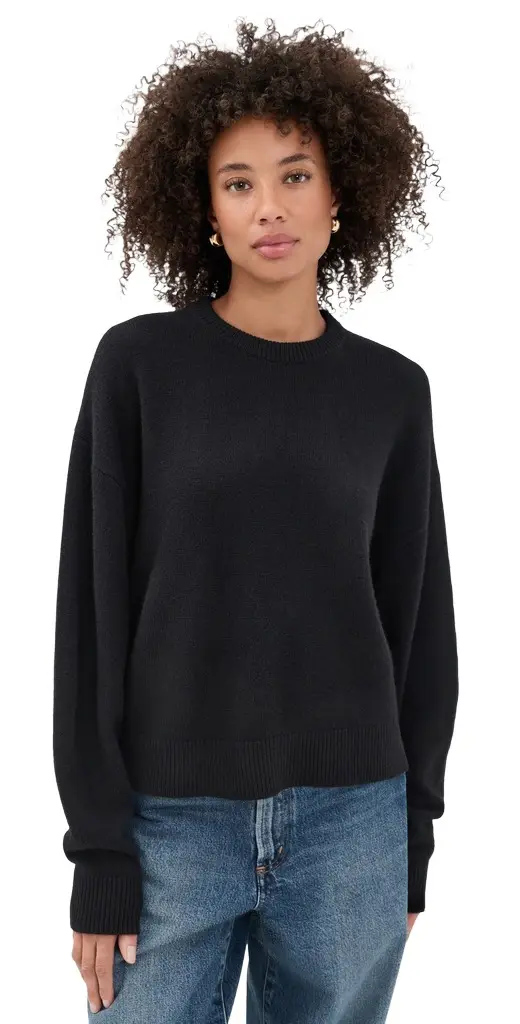 Theory Cashmere Crew Neck Sweater