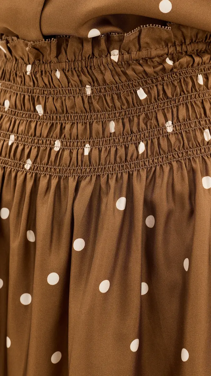The Great. THE GREAT. The Canary Silk Skirt | Thumbnail 6 The Great. THE GREAT. The Canary Silk Skirt | Thumbnail 6