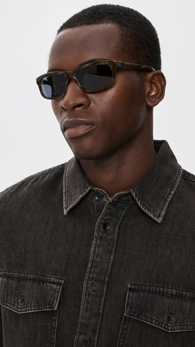 rag & bone Rectangle Sunglasses | Thumbnail 4 rag & bone Rectangle Sunglasses | Thumbnail 4
