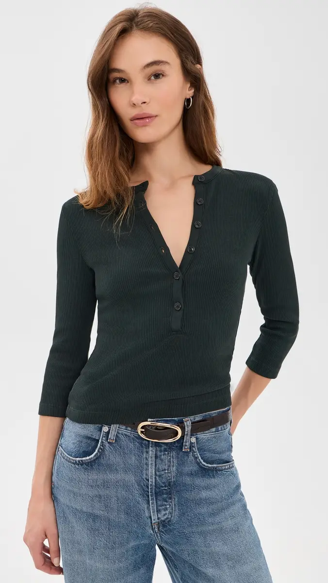 Citizens of Humanity Boy Henley Top | Thumbnail 2