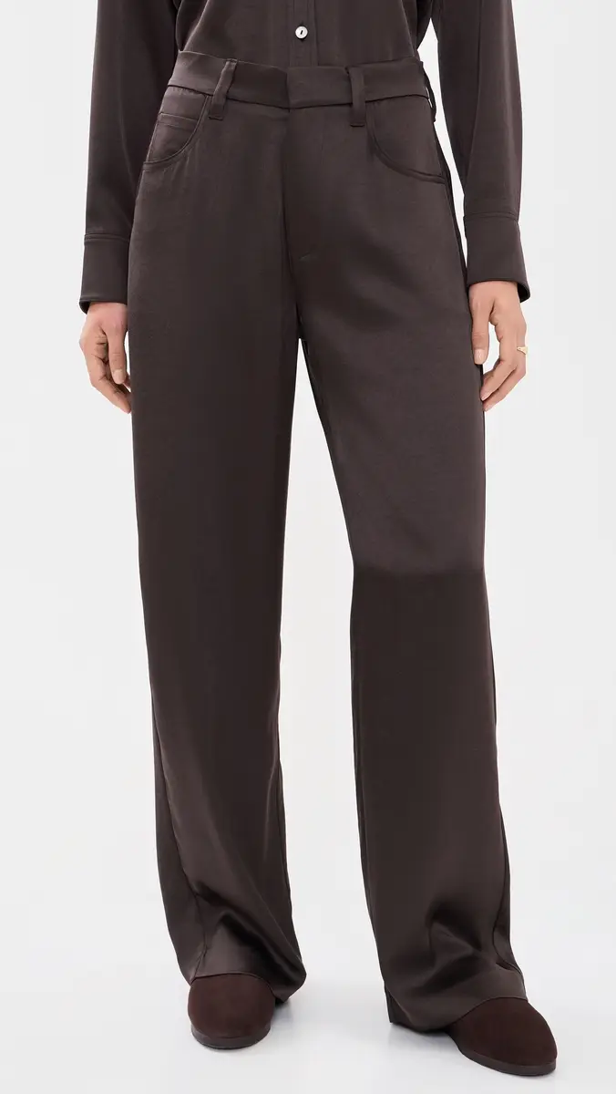 Citizens of Humanity Brynn Satin Trousers | Thumbnail 2 Citizens of Humanity Brynn Satin Trousers | Thumbnail 2