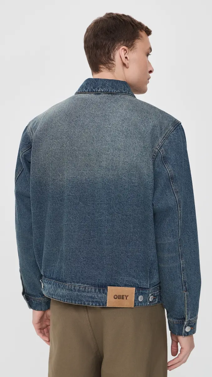 Obey Workshop Denim Jacket | Thumbnail 3 Obey Workshop Denim Jacket | Thumbnail 3