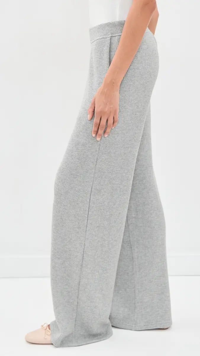 Beyond Yoga Rest Day Waffle Wide Leg Pants | Thumbnail 4 Beyond Yoga Rest Day Waffle Wide Leg Pants | Thumbnail 4
