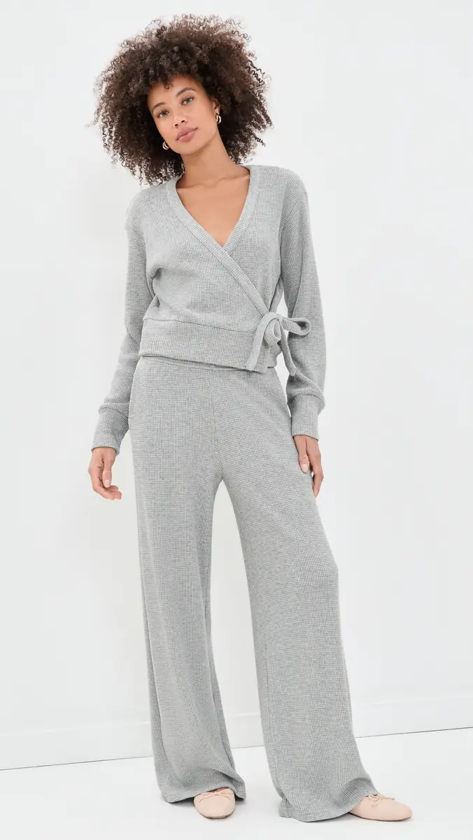 Beyond Yoga Rest Day Waffle Wide Leg Pants | Thumbnail 5 Beyond Yoga Rest Day Waffle Wide Leg Pants | Thumbnail 5
