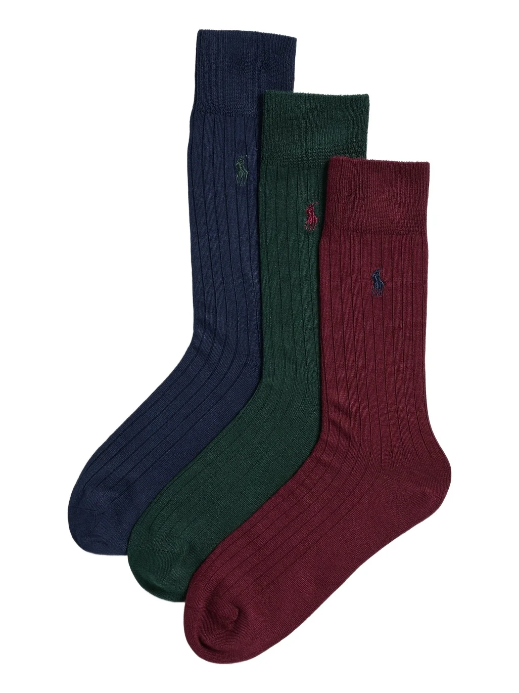 Polo Ralph Lauren Soft Touch Rib Socks 3 Pack