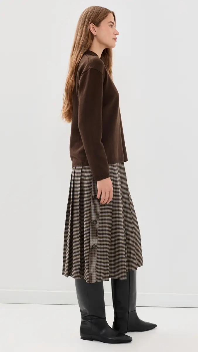 Sea Julia Plaid Combo Sweater Dress Set | Thumbnail 4 Sea Julia Plaid Combo Sweater Dress Set | Thumbnail 4
