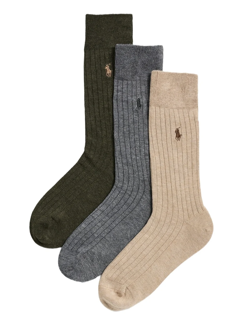 Polo Ralph Lauren Soft Touch Rib Socks 3 Pack
