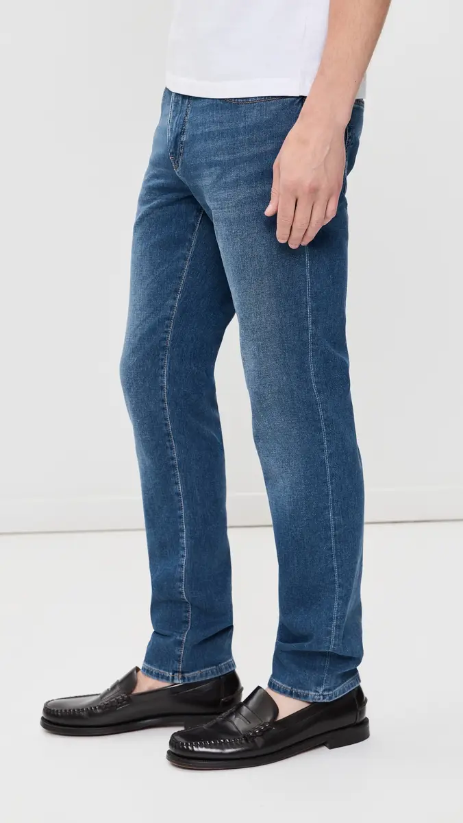 WARP + WEFT AMS Slim Straight Jeans | Thumbnail 4 WARP + WEFT AMS Slim Straight Jeans | Thumbnail 4