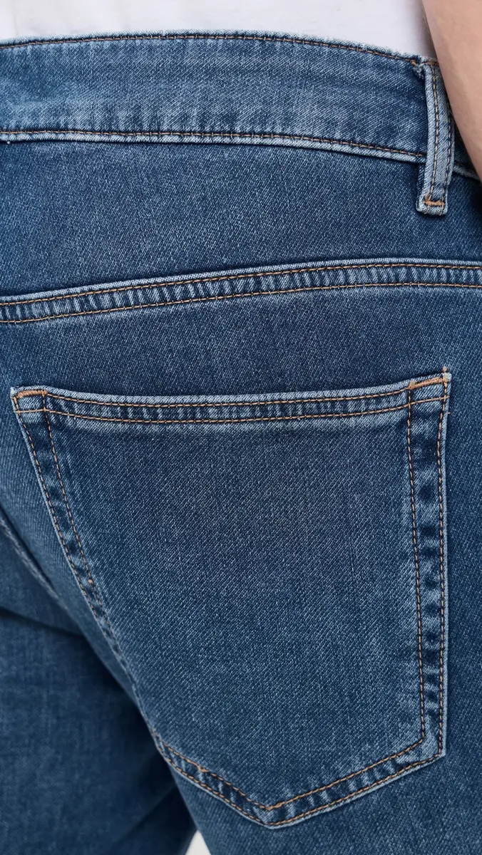 WARP + WEFT AMS Slim Straight Jeans | Thumbnail 6 WARP + WEFT AMS Slim Straight Jeans | Thumbnail 6