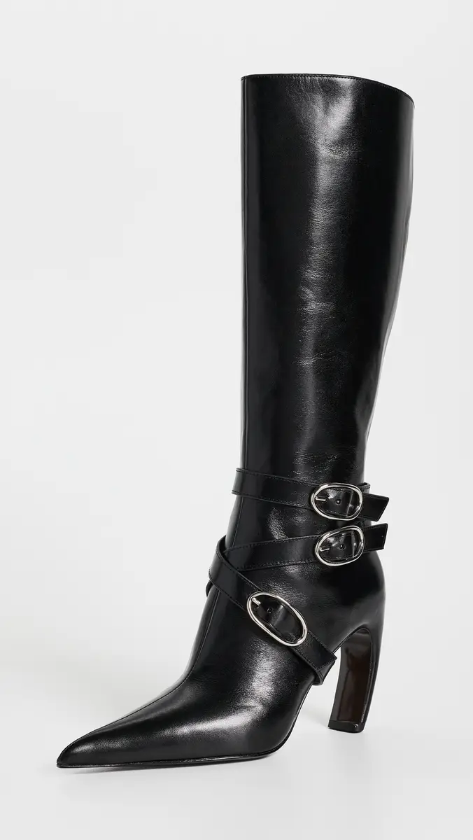 Tory Burch Multi Buckle Leather Boots 90mm | Thumbnail 2 Tory Burch Multi Buckle Leather Boots 90mm | Thumbnail 2