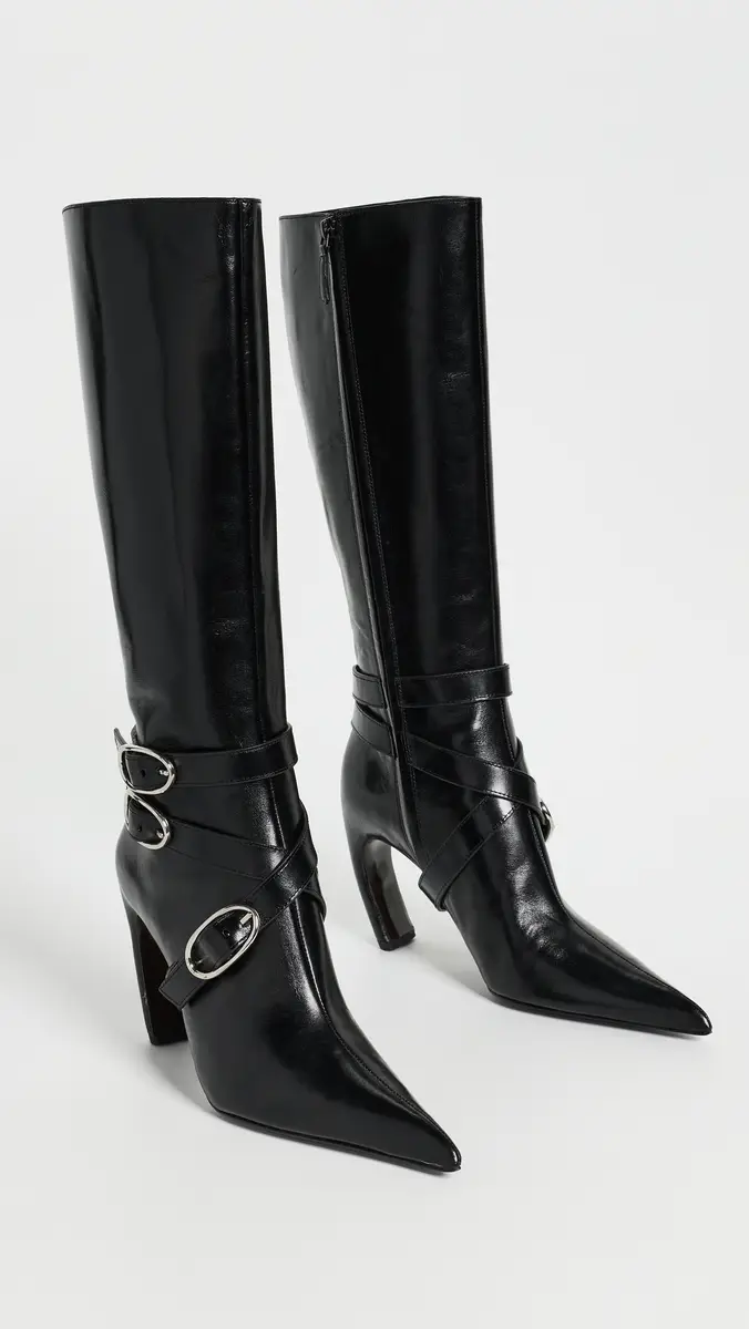 Tory Burch Multi Buckle Leather Boots 90mm | Thumbnail 5 Tory Burch Multi Buckle Leather Boots 90mm | Thumbnail 5