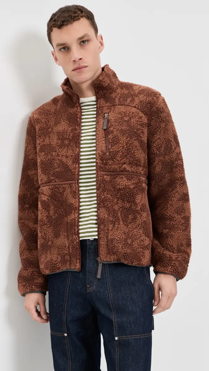 PS Paul Smith Mens Zip Fleece Jacket | Thumbnail 2 PS Paul Smith Mens Zip Fleece Jacket | Thumbnail 2