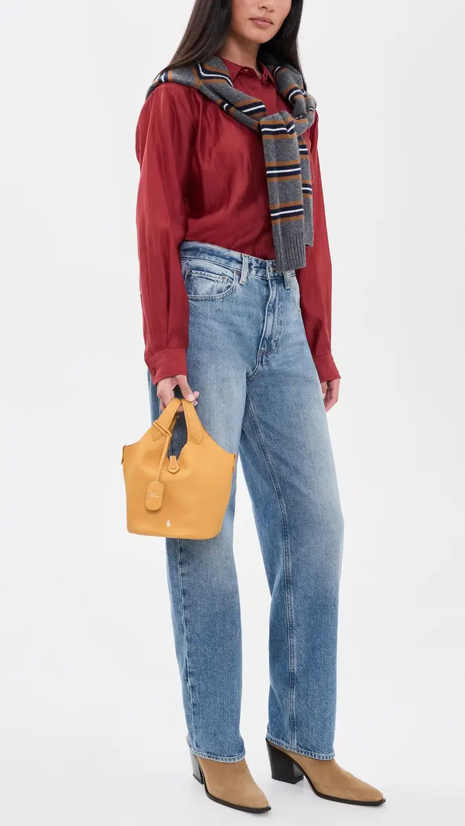 Polo Ralph Lauren Small Leather Poly Crossbody Bag | Thumbnail 3 Polo Ralph Lauren Small Leather Poly Crossbody Bag | Thumbnail 3
