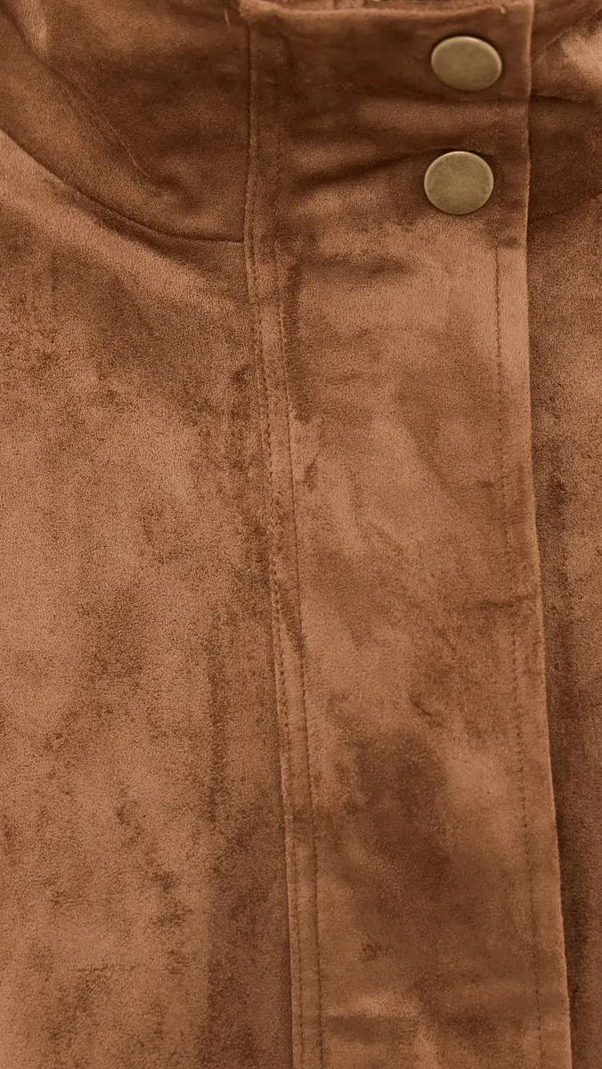 Z Supply Corin Faux Suede Bubble Hem Jacket | Thumbnail 6 Z Supply Corin Faux Suede Bubble Hem Jacket | Thumbnail 6