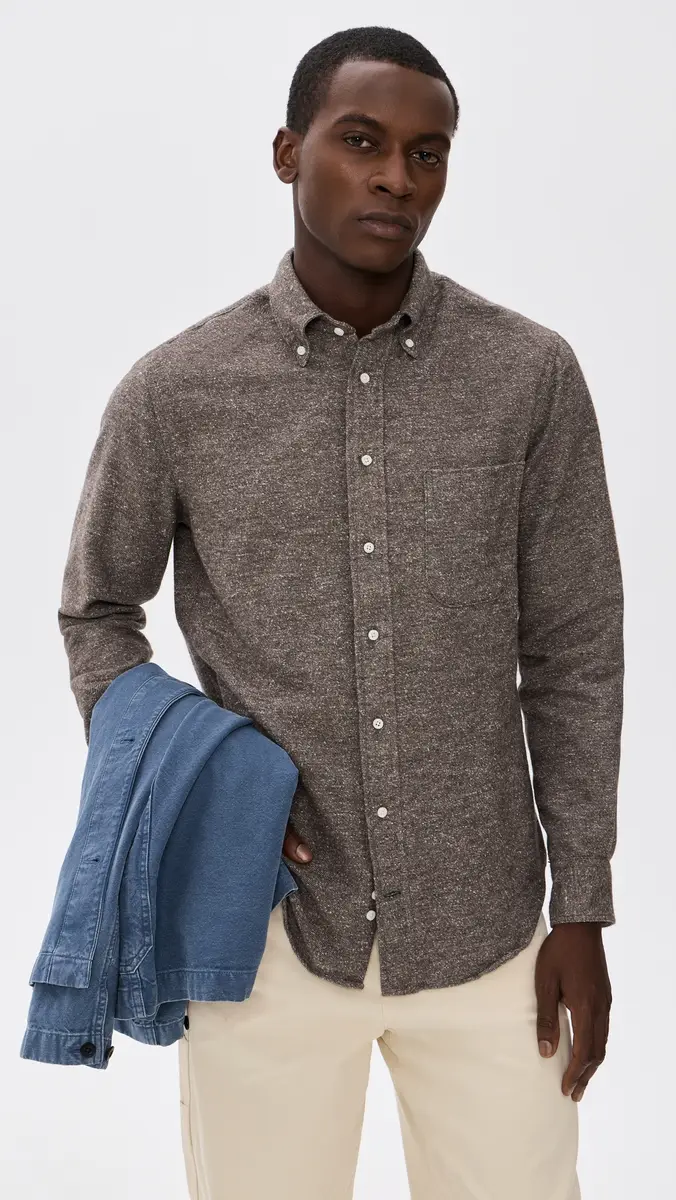 Gitman Vintage Nepped Chambray Shirt | Thumbnail 2 Gitman Vintage Nepped Chambray Shirt | Thumbnail 2