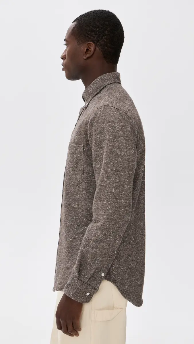 Gitman Vintage Nepped Chambray Shirt | Thumbnail 4 Gitman Vintage Nepped Chambray Shirt | Thumbnail 4