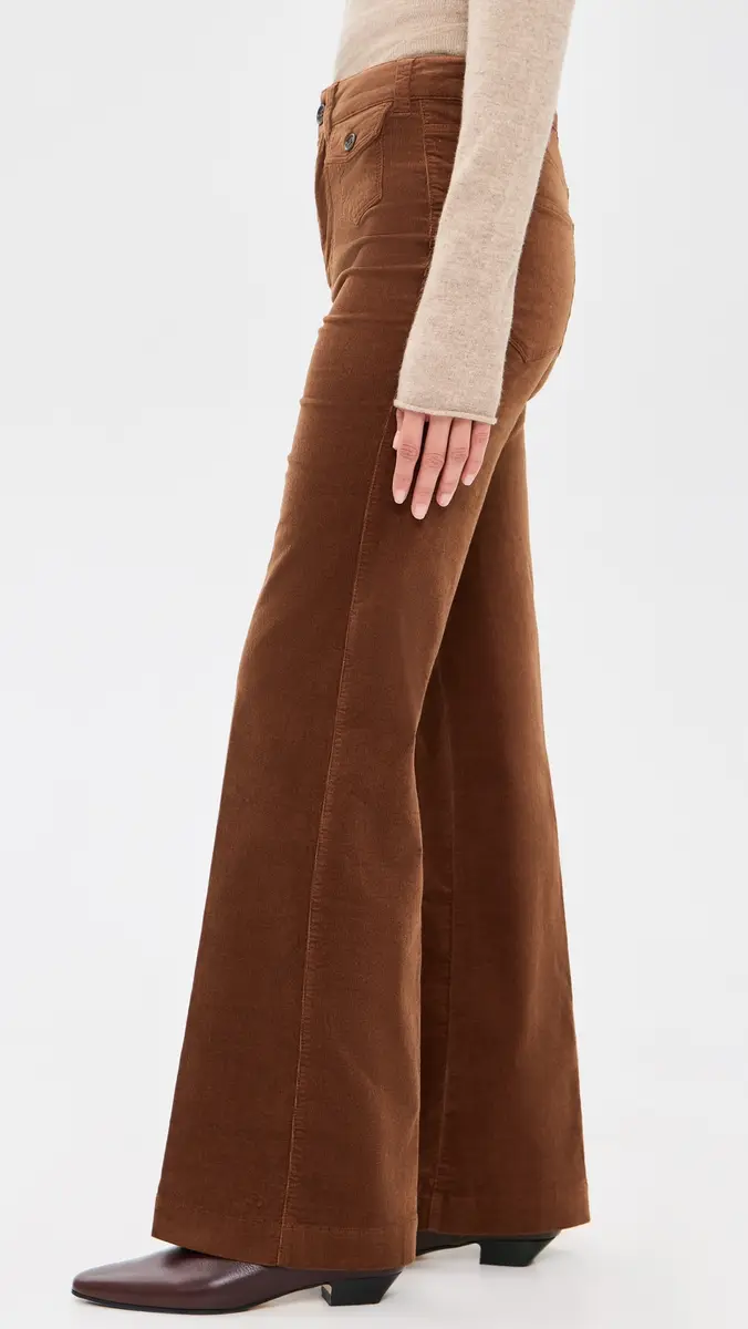 PAIGE Mini Patch Pockets Leenah Corduroy Pants 32 | Thumbnail 4