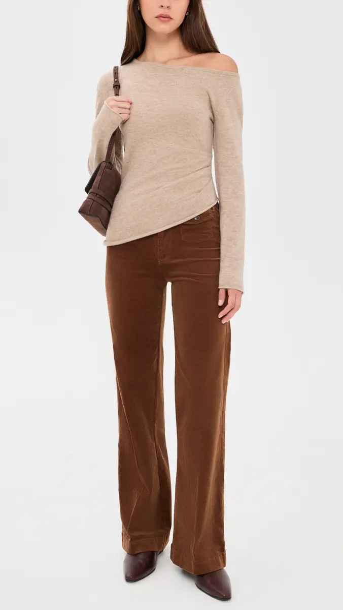 PAIGE Mini Patch Pockets Leenah Corduroy Pants 32 | Thumbnail 5