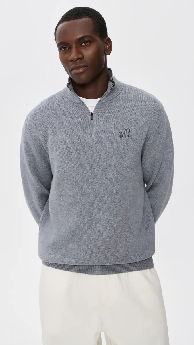 Malbon Sorrel Zip Sweater | Thumbnail 2 Malbon Sorrel Zip Sweater | Thumbnail 2