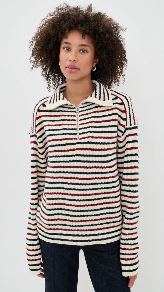 rag & bone Georgie Half Zip Sweater | Thumbnail 3 rag & bone Georgie Half Zip Sweater | Thumbnail 3