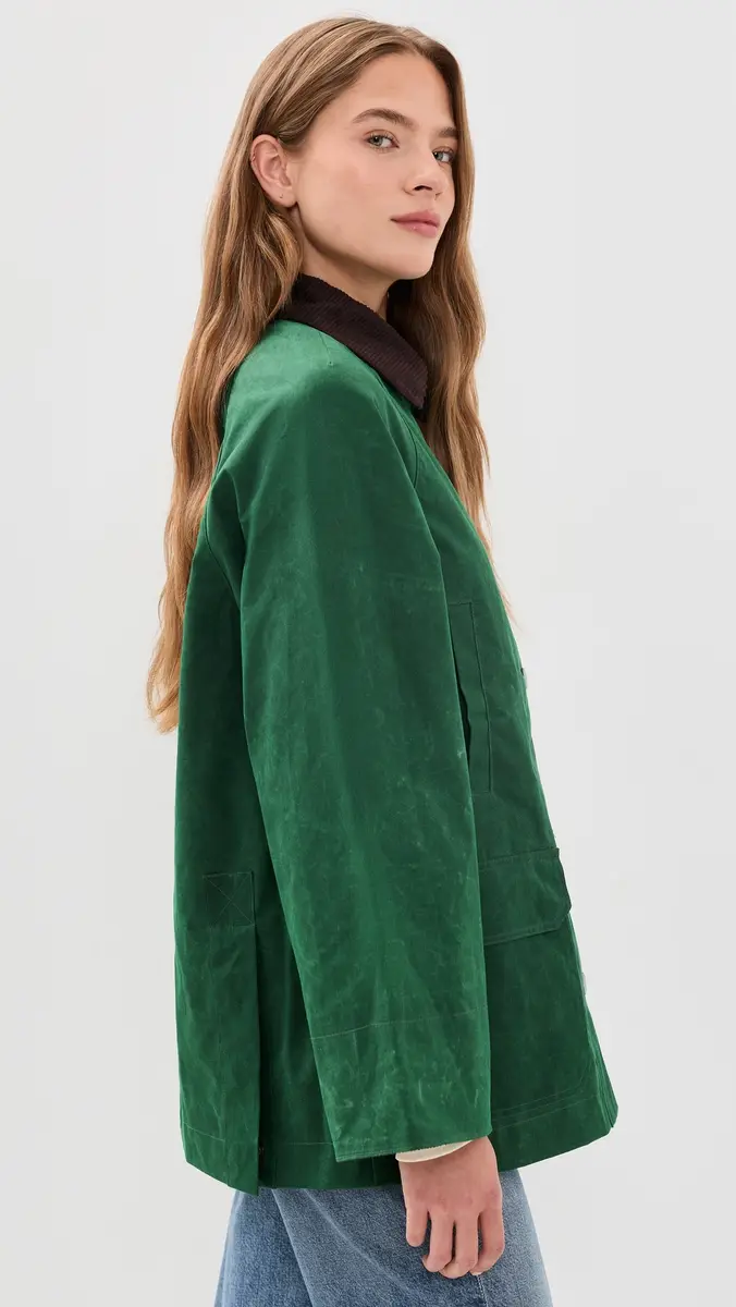 Alex Mill Chiltern Street Jacket In Waxed Cotton | Thumbnail 4