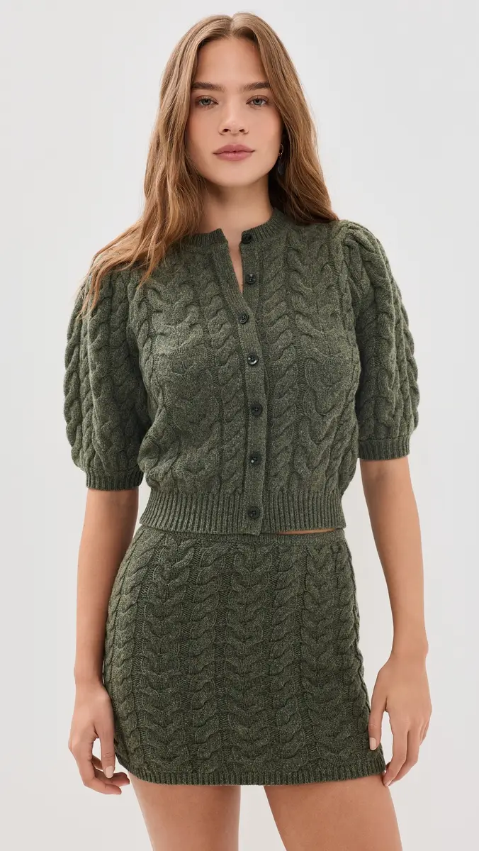 Ulla Johnson Olivia Puff Knit Cardigan | Thumbnail 2 Ulla Johnson Olivia Puff Knit Cardigan | Thumbnail 2