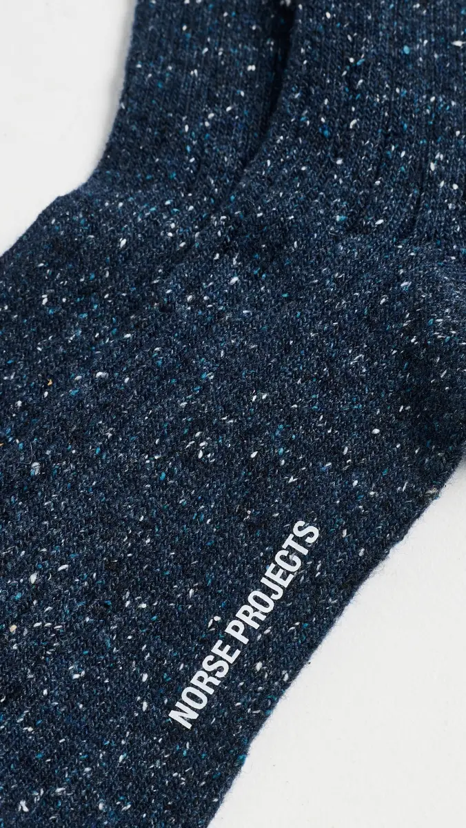 Norse Projects Bykle Neps Wool Rib Socks | Thumbnail 3 Norse Projects Bykle Neps Wool Rib Socks | Thumbnail 3