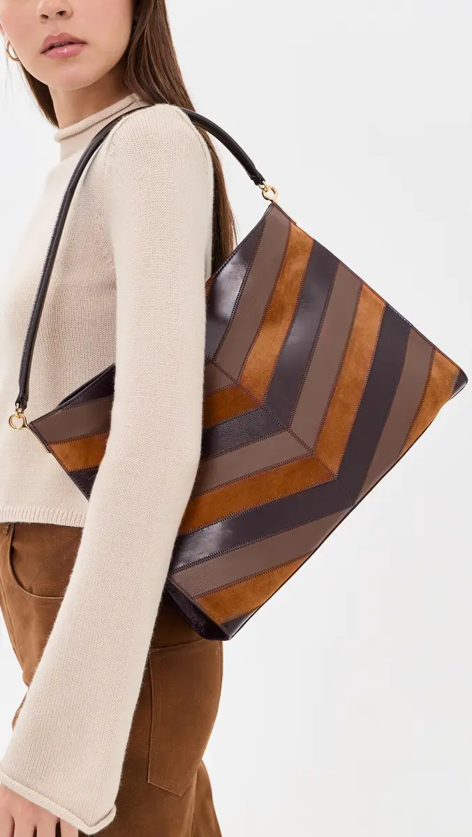 Veronica Beard Chevron Vida Bag | Thumbnail 3 Veronica Beard Chevron Vida Bag | Thumbnail 3