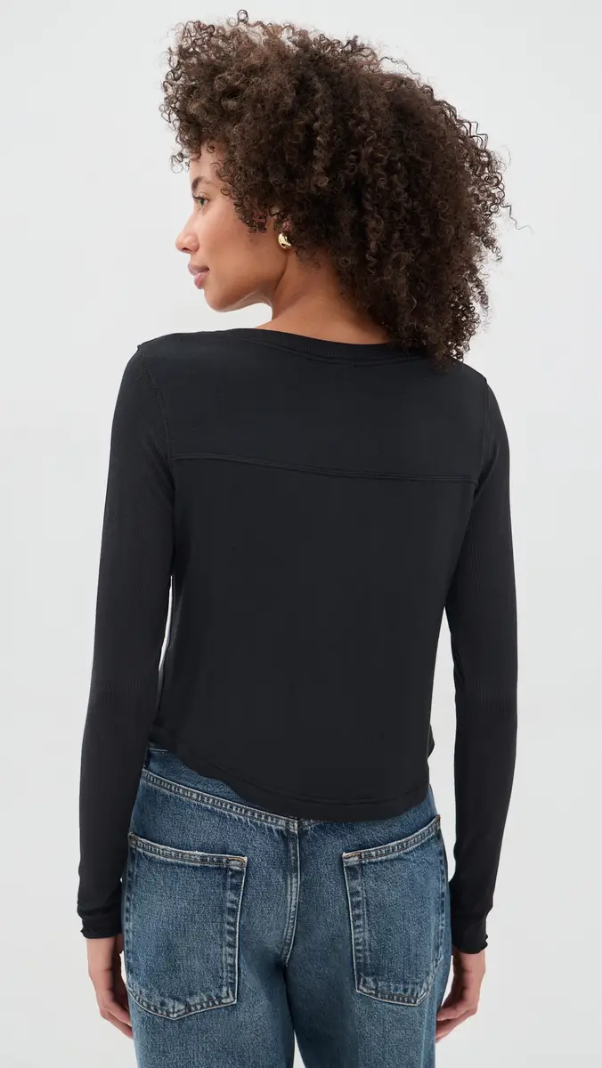 Free People Dream State Henley Top | Thumbnail 3 Free People Dream State Henley Top | Thumbnail 3