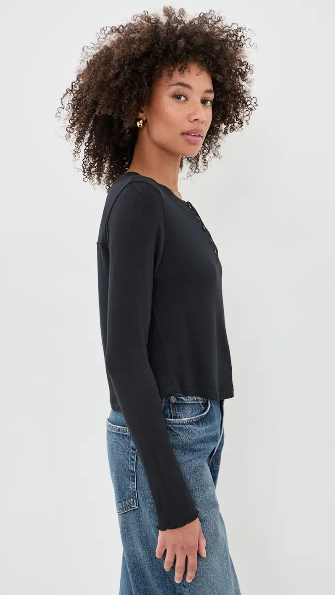 Free People Dream State Henley Top | Thumbnail 4 Free People Dream State Henley Top | Thumbnail 4