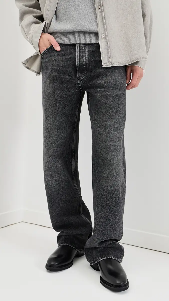 AGOLDE Afton Soft Curved Straight Leg Jeans | Thumbnail 2 AGOLDE Afton Soft Curved Straight Leg Jeans | Thumbnail 2