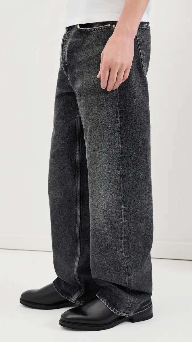 AGOLDE Afton Soft Curved Straight Leg Jeans | Thumbnail 4 AGOLDE Afton Soft Curved Straight Leg Jeans | Thumbnail 4