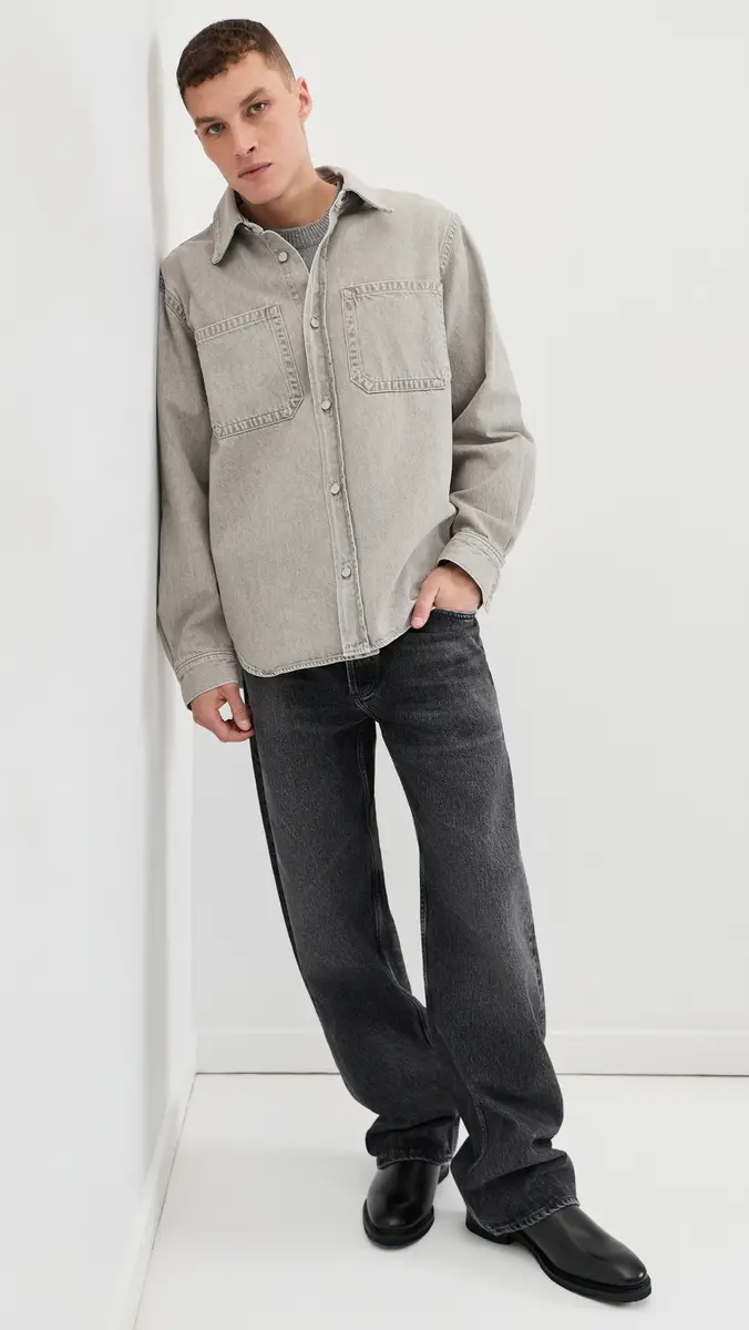 AGOLDE Afton Soft Curved Straight Leg Jeans | Thumbnail 5 AGOLDE Afton Soft Curved Straight Leg Jeans | Thumbnail 5