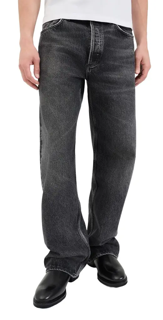 AGOLDE Afton Soft Curved Straight Leg Jeans