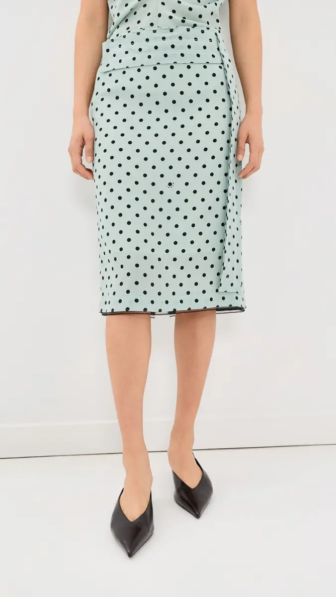 Marni Silk Midi Skirt | Thumbnail 2 Marni Silk Midi Skirt | Thumbnail 2