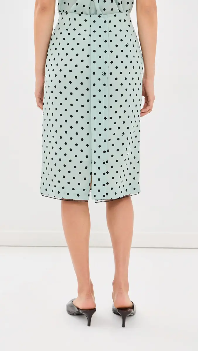 Marni Silk Midi Skirt | Thumbnail 3 Marni Silk Midi Skirt | Thumbnail 3
