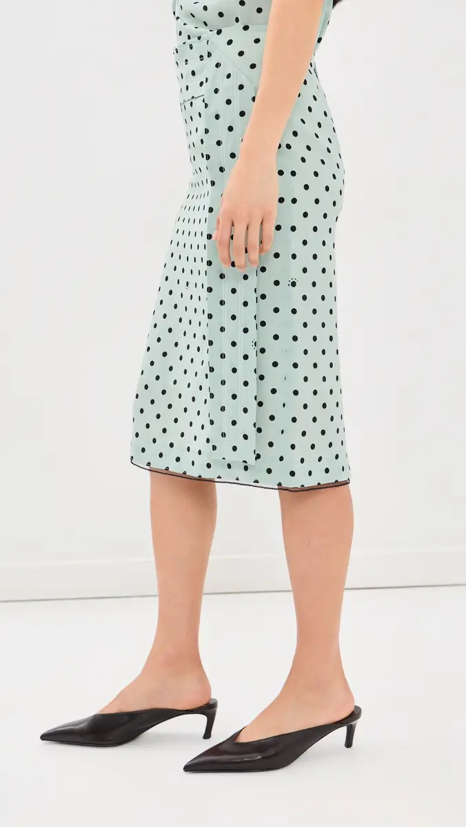 Marni Silk Midi Skirt | Thumbnail 4 Marni Silk Midi Skirt | Thumbnail 4