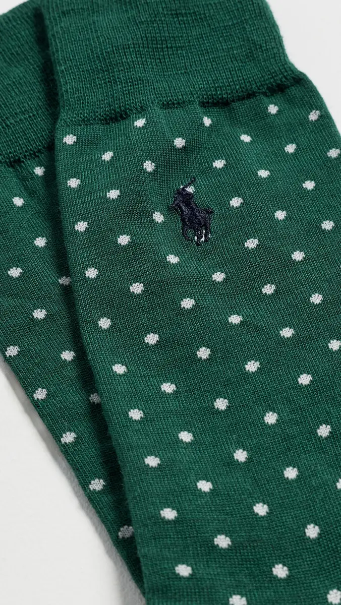 Polo Ralph Lauren Merino Dot Slack Socks | Thumbnail 3 Polo Ralph Lauren Merino Dot Slack Socks | Thumbnail 3