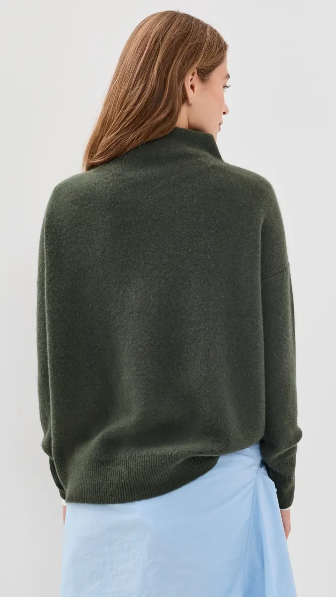Vince Cashmere Funnel Neck Pullover | Thumbnail 3 Vince Cashmere Funnel Neck Pullover | Thumbnail 3